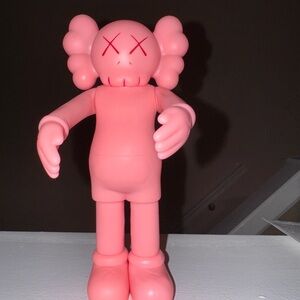 Pink KAWS Companion action figure